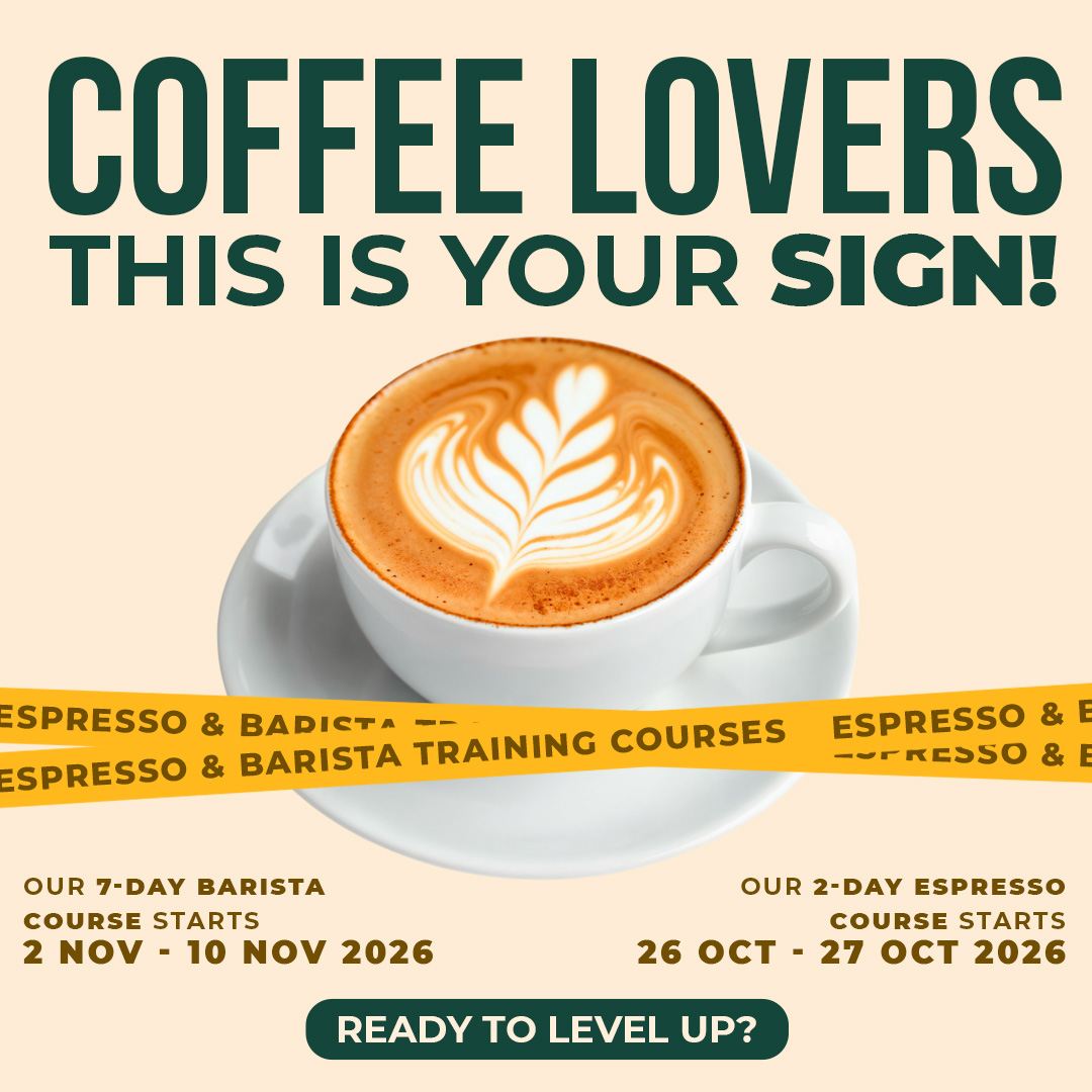 ☕ Turn your love for coffee into a skill.
Whether you’re a complete beginner, a home coffee enthusiast, or working in hospitality, our upcoming Espresso & Barista Training Courses offer practical, hands-on training using professional equipment.
Choose between:
☕ 2-Day Basic Espresso Course
📅 26–27 October 2026
Learn the foundations of consistently good espresso, coffee characteristics and practical espresso preparation.
☕ 7-Day Advanced Barista Course
📅 2–10 November 2026
Take your skills further with coffee knowledge, grinder calibration, espresso preparation, milk steaming, latte art, customer service and more.
Spaces are limited.
📧 admin@purplecarrot.co.za
📞 +27 72 608 7968
Good coffee starts with good training.