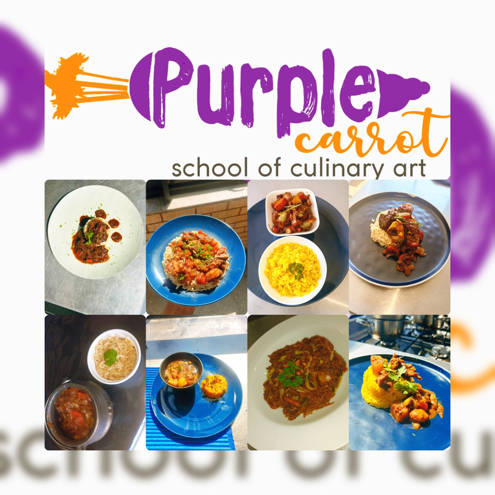 Ons eerstejaars se eerste week terug in die Purple Carrot-kombuis was propvol leer, kook en nuwe uitdagings. Van praktiese vaardighede tot ’n spesiale voorsmakie van basiese suikerwerk en sjokoladeversiering. ’n Week vol groei, kreatiwiteit en lekker kombuisherinneringe.
Our first years’ first week back in the Purple Carrot kitchen was filled with learning, cooking and new challenges. From practical skills to a special introduction to basic sugar work and chocolate decorating. A week filled with growth, creativity and great kitchen memories.
#PurpleCarrot #FirstYears #KitchenLife #chef