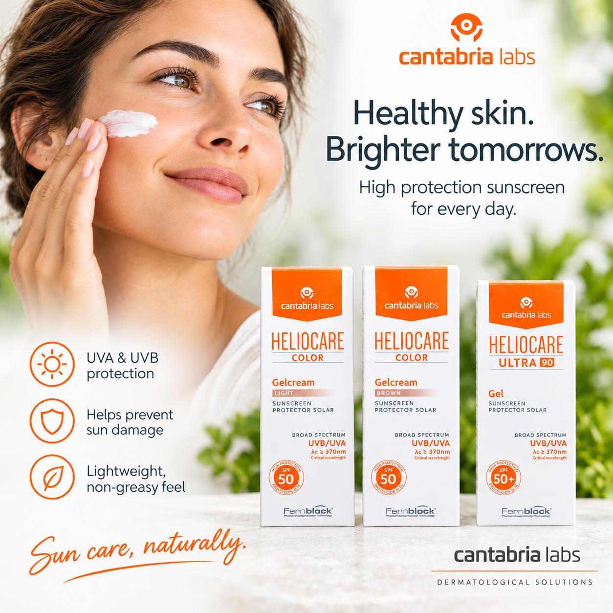 Are you ready for Summer? Get your eye- and contact lens friendly Heliocare sunscreen at 10% discount this October, at Anina Potgieter Optometrists.