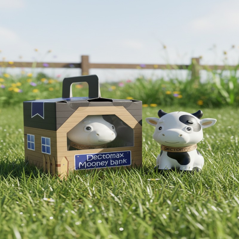 From concept to delivery, we designed this custom barn-inspired packaging with a cute Dectomax Mooney Bank cow inside. A unique combination of creative packaging and product design, delivering an unforgettable unboxing experience that brings the concept to life.🐄