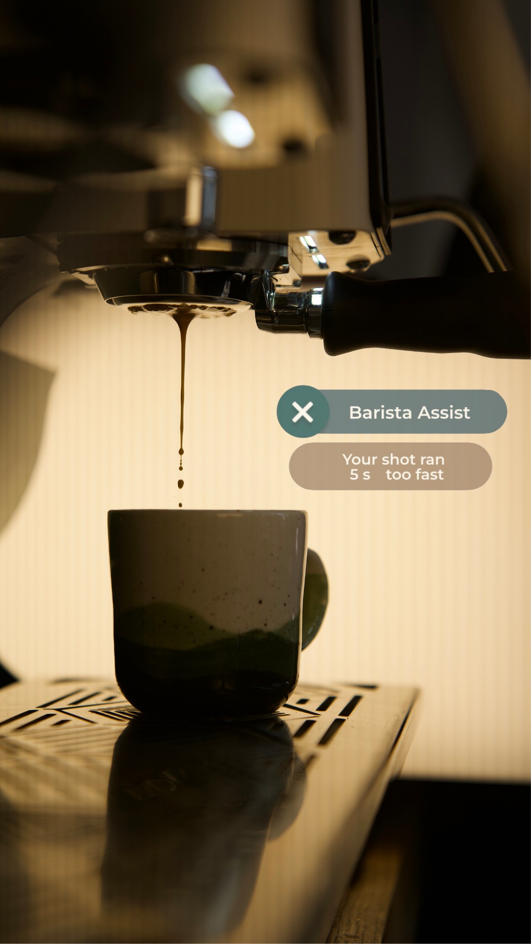 A lot is happening behind this shot. 👀☕️
What you can't see is our Barista Assist working in the background.
As every espresso is extracted, Henlo provides real-time feedback to help baristas understand what's happening in the cup. Shot too fast? It'll tell you. Extraction running long? You'll know.
It's not about replacing skill. It's about giving baristas the information they need to make better coffee, more consistently.