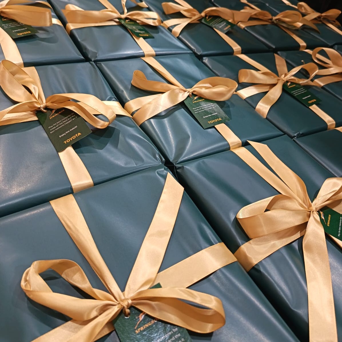 Springbok gifts for our clients.
For the moments that bring us together. Proudly backing the Boks in the Greatest Rivalry Tour! 🔥
#backingtheboks