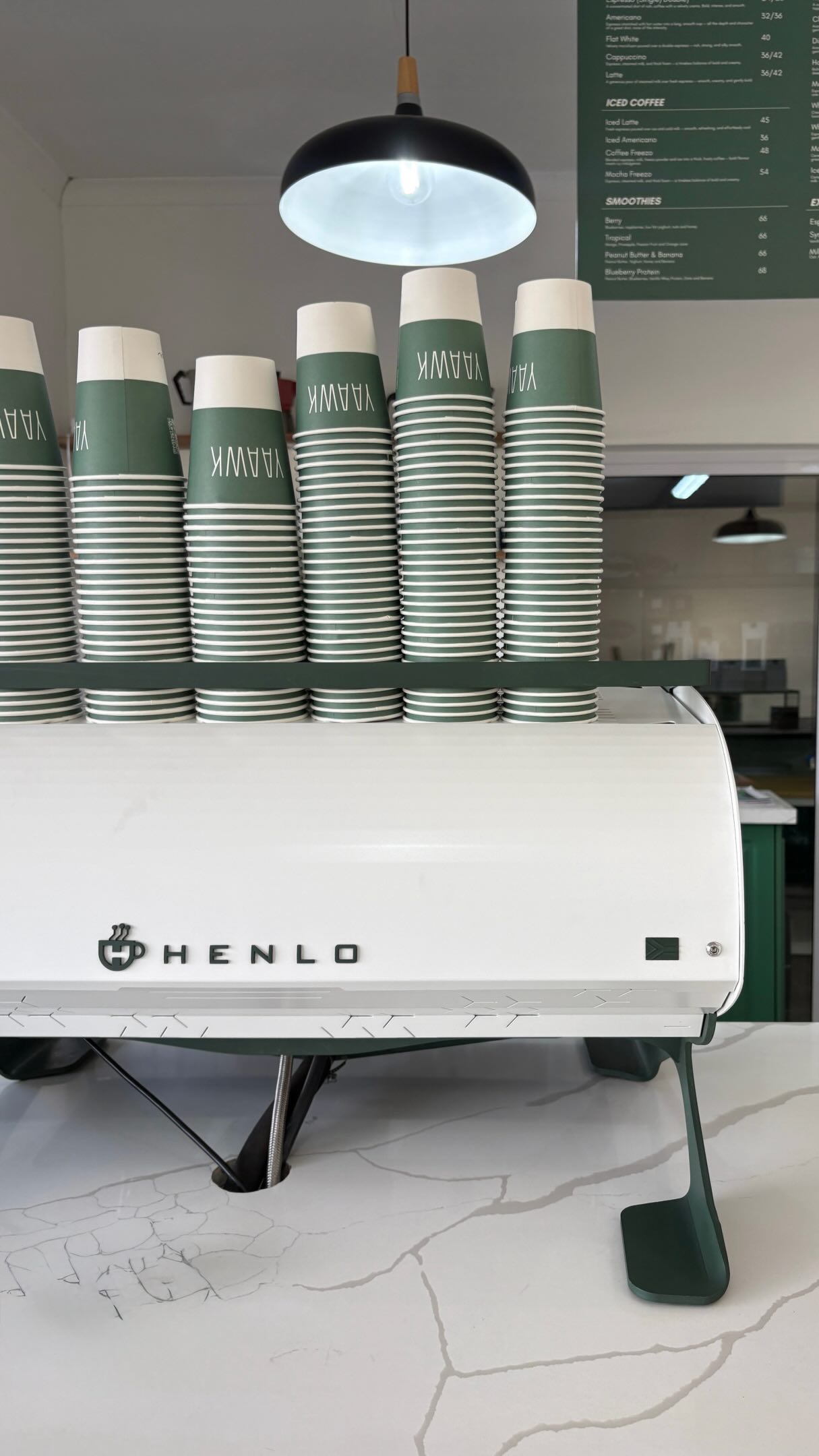 There’s something special about seeing a Henlo in person 😍
☕️ The machine is no longer sitting on display. It’s part of the workflow, being used by baristas, handling orders and doing the job it was designed to do.
Where have you spotted a Henlo? Let us know in the comments 💬
